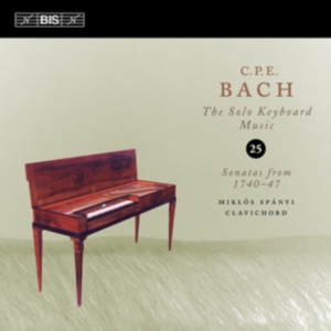 Cpe Bach - Solo Keyboard Music Vol 25 ryhmässä CD @ Bengans Skivbutik AB (513671)