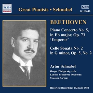 Beethoven Ludwig Van - Piano Concerto 5 ryhmässä CD @ Bengans Skivbutik AB (513703)