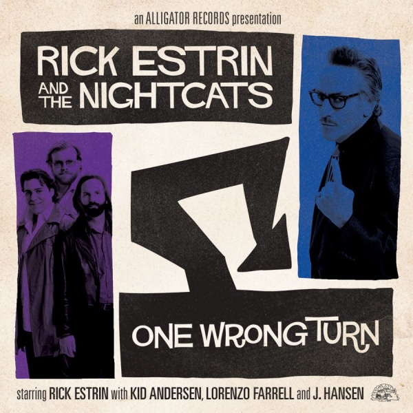 Estrin Rick & The Nightcats - One Wrong Turn ryhmässä CD / Jazz/Blues @ Bengans Skivbutik AB (516105)