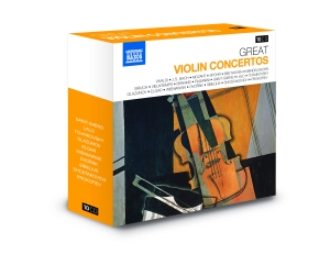 Various Composers - Great Violin Concertos ryhmässä CD @ Bengans Skivbutik AB (516546)