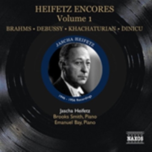Jascha Heifetz - Encores ryhmässä CD @ Bengans Skivbutik AB (516631)