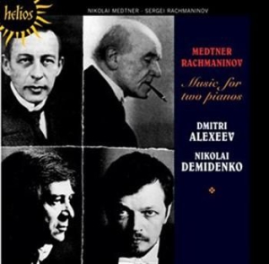Medtner / Rachmaninov - Music For Two Pianos ryhmässä CD @ Bengans Skivbutik AB (517014)