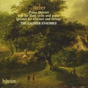 Weber - Piano Quartet, Trio For Flute, ryhmässä CD @ Bengans Skivbutik AB (517702)