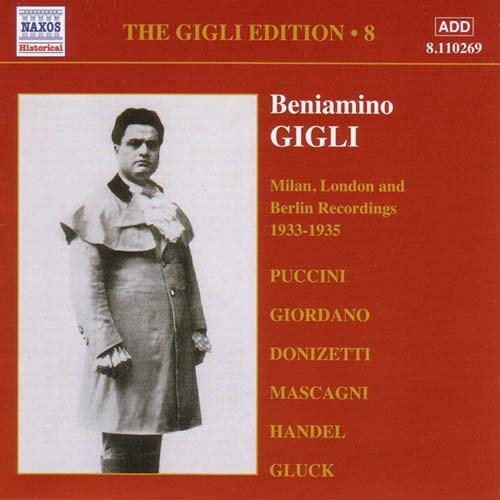 Various - Gigli Edition Vol 8 ryhmässä CD / Klassiskt @ Bengans Skivbutik AB (518861)