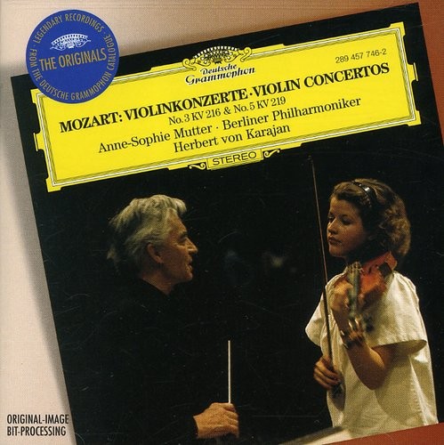 Mozart - Violinkonsert 3 & 5 ryhmässä CD / Klassiskt @ Bengans Skivbutik AB (518908)