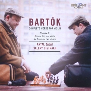 Bartok - Complete Works For Violin Vol 2 ryhmässä CD @ Bengans Skivbutik AB (519054)