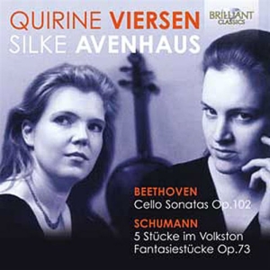 Beethoven / Schumann - Music For Cello And Piano ryhmässä CD @ Bengans Skivbutik AB (519202)