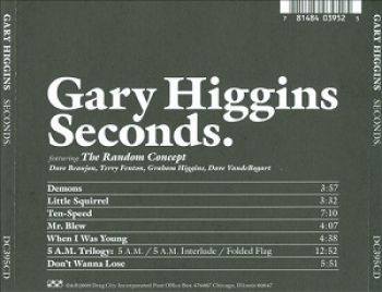 Higgins Gary - Seconds. ryhmässä CD / Myydyimmät @ Bengans Skivbutik AB (519389)