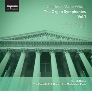 Widor - Organ Symphonies ryhmässä CD @ Bengans Skivbutik AB (519791)