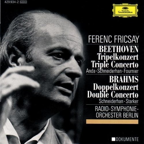 Beethoven/Brahms - Trippelkonsert + Dubbelkonsert ryhmässä CD / Myydyimmät @ Bengans Skivbutik AB (521043)