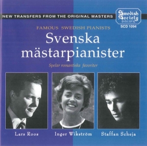 Roos/Scheja/Wikström - Famous Swedish Pianists ryhmässä CD @ Bengans Skivbutik AB (522173)