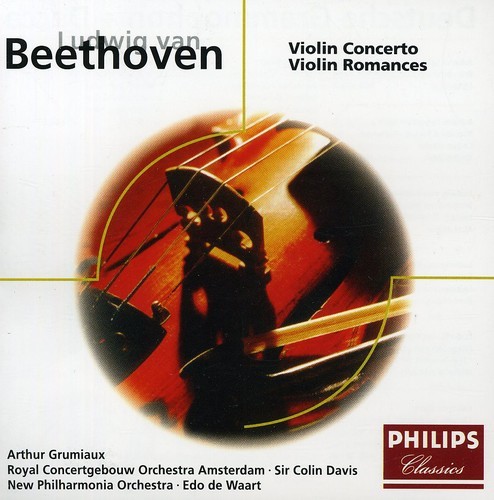 Beethoven - Violinkonsert & Violinsonater ryhmässä CD / Klassiskt @ Bengans Skivbutik AB (523502)