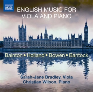 Bantock / Bainton / Holland - Viola Sonatas ryhmässä CD @ Bengans Skivbutik AB (523558)