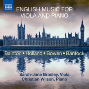 Bantock / Bainton / Holland - Viola Sonatas ryhmässä CD @ Bengans Skivbutik AB (523558)