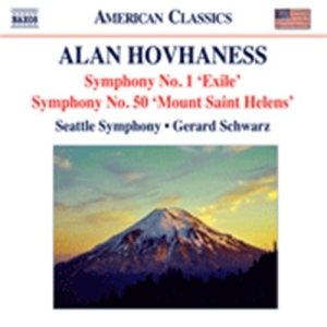 Hovhaness - Symphony Nos 1 & 50 ryhmässä CD @ Bengans Skivbutik AB (523569)