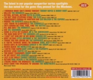 Various Artists - Action! The Songs Of Tommy Boyce & ryhmässä CD @ Bengans Skivbutik AB (523898)