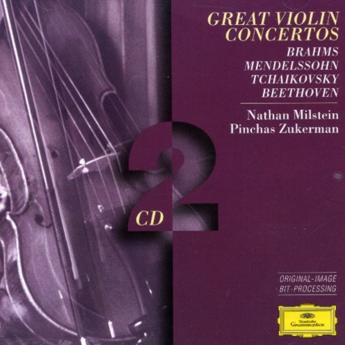 Brahms/ Mendelssohn/ Tjajk/ Beethoven - Berömda Violinkonserter ryhmässä CD / Klassiskt @ Bengans Skivbutik AB (524465)