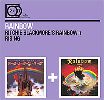 Rainbow - 2For1 Ritchie B's Rainbow/Rising ryhmässä CD @ Bengans Skivbutik AB (527100)