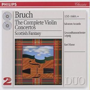 Bruch - Violinkonserter Samtl ryhmässä CD @ Bengans Skivbutik AB (527546)