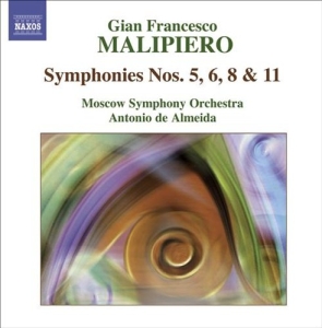Malipiero - Symphonies Vol 3 ryhmässä CD @ Bengans Skivbutik AB (527621)