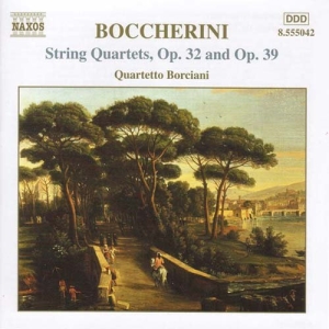 Boccherini Luigi - String Quartets Opp 32 & 39 ryhmässä CD @ Bengans Skivbutik AB (527844)