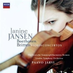 Beethoven/Britten - Violinkonserter ryhmässä CD @ Bengans Skivbutik AB (529683)