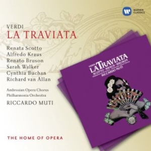 Riccardo Muti/Renata Scotto - Verdi: La Traviata ryhmässä CD @ Bengans Skivbutik AB (531043)