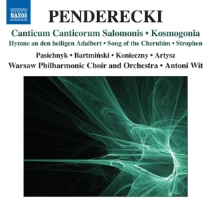 Penderecki - Canticum Canticorum ryhmässä CD @ Bengans Skivbutik AB (533100)