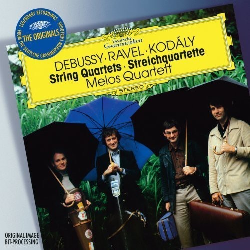 Debussy/ Ravel/ Kodaly - Stråkkvartetter ryhmässä CD / Myydyimmät @ Bengans Skivbutik AB (533247)