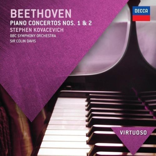 Beethoven - Pianokonsert 1 & 2 ryhmässä CD / Klassiskt @ Bengans Skivbutik AB (533471)
