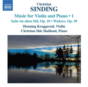 Sinding - Music For Violin And Piano ryhmässä CD @ Bengans Skivbutik AB (536024)