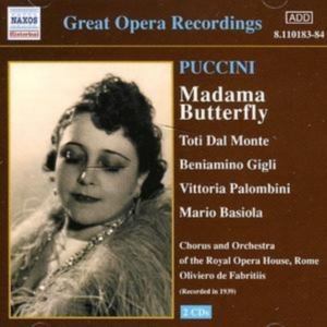 Puccini Giacomo - Madama Butterfly ryhmässä CD @ Bengans Skivbutik AB (537305)