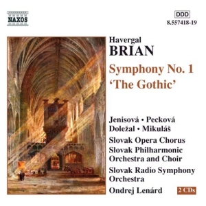 Brian Havergal - Symphony No 1 The Gothic ryhmässä CD @ Bengans Skivbutik AB (539633)