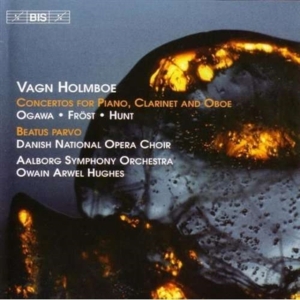 Holmboe Vagn - Concertos Piano Clarinet & Obo ryhmässä CD @ Bengans Skivbutik AB (539639)