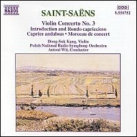 Saint-Saens Camille - Violin Concerto No 3 ryhmässä CD @ Bengans Skivbutik AB (540769)