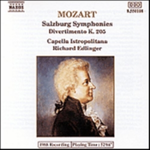 Mozart Wolfgang Amadeus - Salzburg Symphonies ryhmässä CD @ Bengans Skivbutik AB (540789)