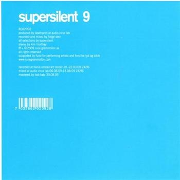 Supersilent - Supersilent 9 ryhmässä CD / Myydyimmät @ Bengans Skivbutik AB (542705)