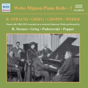 Various - Welte-Mignon Piano Rolls 2 ryhmässä CD @ Bengans Skivbutik AB (542752)