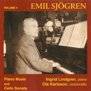 Sjögren Emil - Piano Music And Cello Sonatas ryhmässä CD @ Bengans Skivbutik AB (543067)