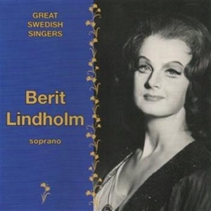 Lindholm Berit - Great Swedish Singers ryhmässä CD @ Bengans Skivbutik AB (543092)