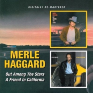 Haggard Merle - Out Among The Stars/A Friend In Cal ryhmässä CD @ Bengans Skivbutik AB (543702)