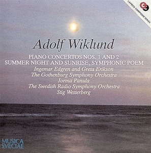 Wiklund Adolf - Pianokonsert Nr 1 & 2 ryhmässä CD @ Bengans Skivbutik AB (544876)