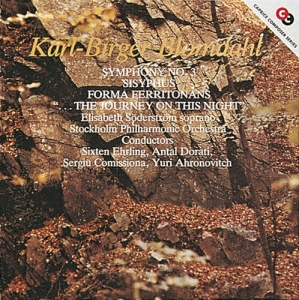 Blomdahl Karl-Birger - Symfoni Nr 3 ryhmässä CD @ Bengans Skivbutik AB (544885)