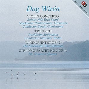 Wiren Dag - Violin Concerto Triptych Wind Quint ryhmässä CD @ Bengans Skivbutik AB (544918)