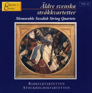 Barkelkvartetten / Stockholmskvarte - Äldre Svenska Stråkkvartetter Vol 1 ryhmässä CD @ Bengans Skivbutik AB (544949)