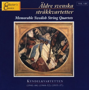 Kyndelkvartetten - Äldre Svenska Stråkkvartetter Vol 3 ryhmässä CD @ Bengans Skivbutik AB (544954)