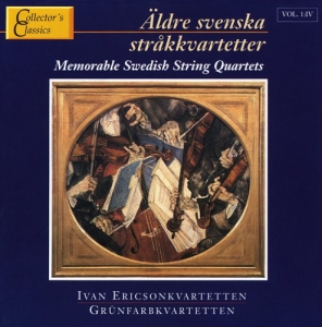 Grünfarbkvartetten Ivan Ericson Kva - Äldre Svenska Stråkkvartetter Vol 4 ryhmässä CD @ Bengans Skivbutik AB (544956)