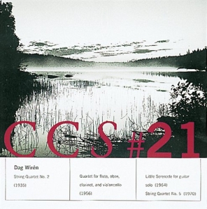 Wiren Dag - Stråkkvartett Nr  2 & 5 ryhmässä CD @ Bengans Skivbutik AB (544995)