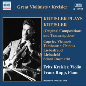 Kreisler Fritz - Kreisler Plays Kre ryhmässä CD @ Bengans Skivbutik AB (545217)
