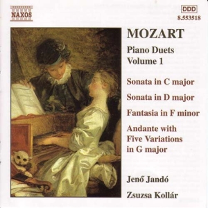 Mozart Wolfgang Amadeus - Piano Duets Vol 1 ryhmässä CD @ Bengans Skivbutik AB (545250)